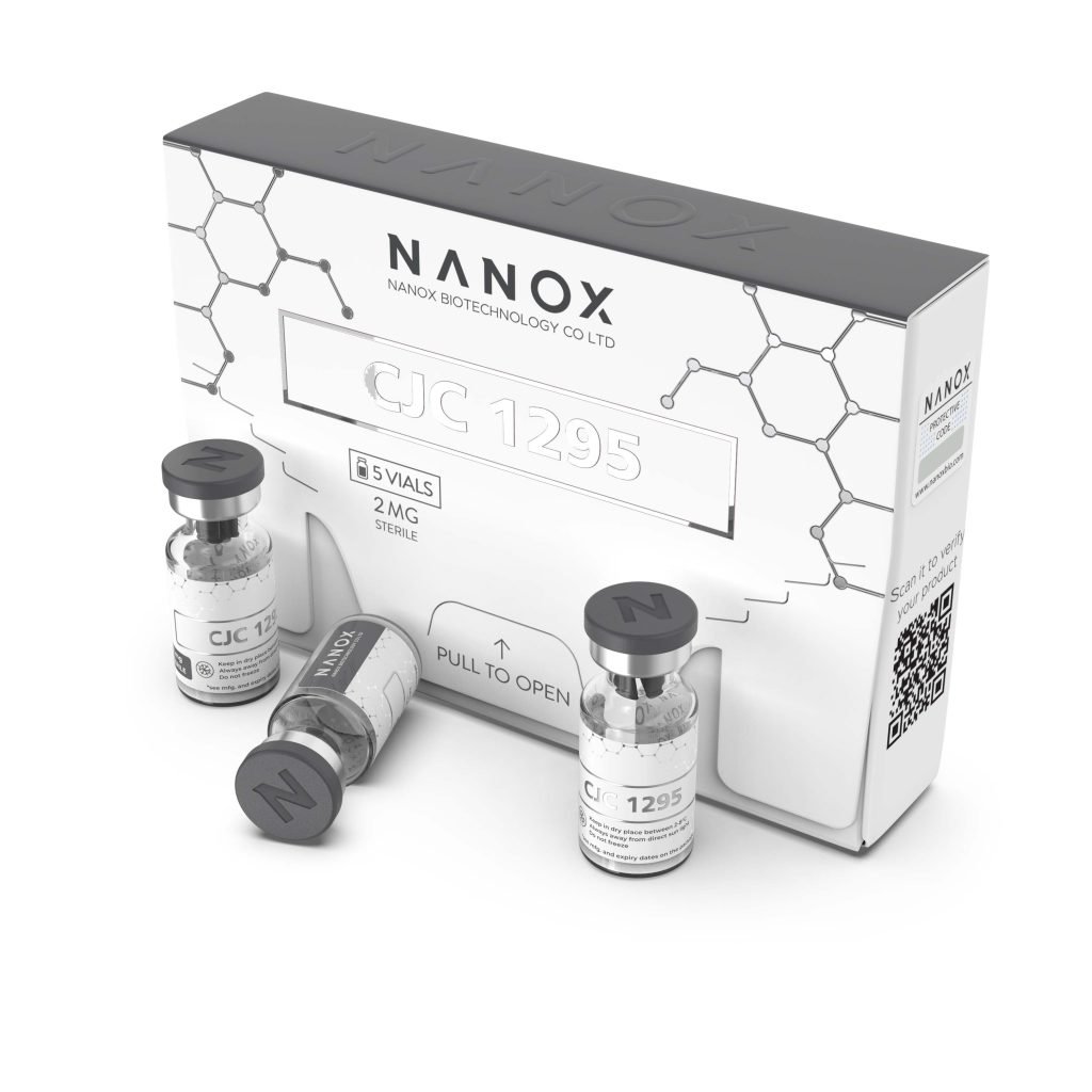 cjc 1295, 5 vials x 2mg nanox