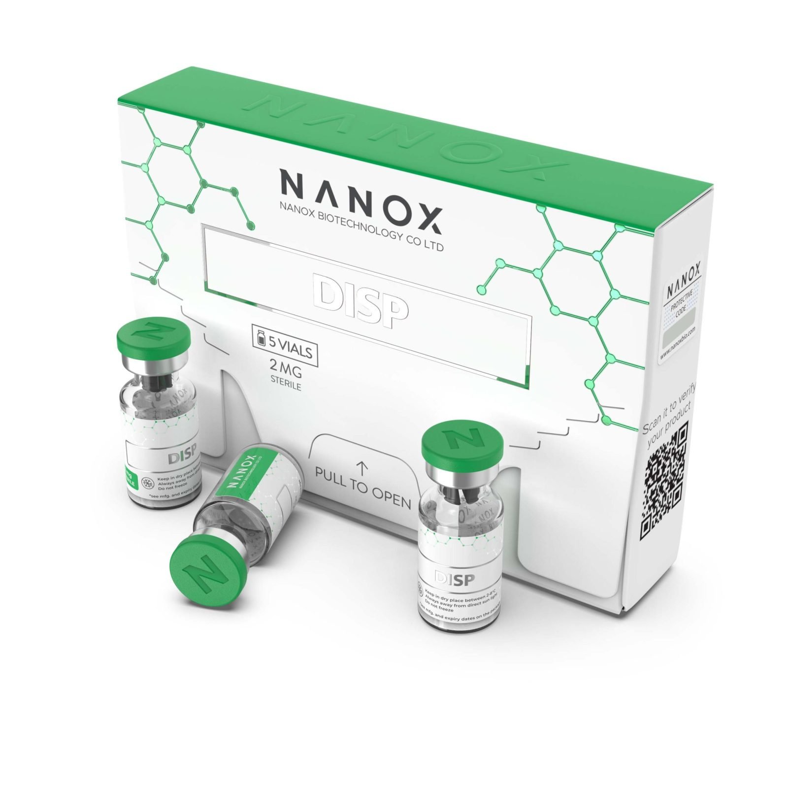 disp 5 vials x 2mg nanox